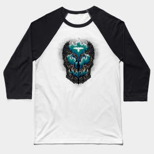 Skull devil Baseball T-Shirt